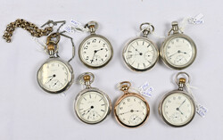 Pocket watches Elgin, selection of seven different