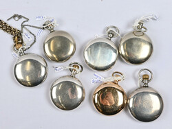 Pocket watches Elgin, selection of seven different