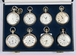Pocket watches fine lot including Elgin, Waltham, Illinois Watch Co, ...