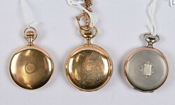 Pocket watches fine selection of five different, Waltham and Zenith