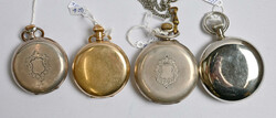Pocket watches beautiful selection of eight different, eg. Hamilton, ...