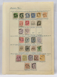 1849 - 1950 fine small used collection on old collection pages. Some ...