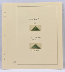 Cape of Good Hope 1858 1 Shilling Mi 4, collection page including two ...