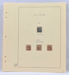 Cape of Good Hope 1864 - 1893 Allegoria Mi 7-40, collection lot on ...