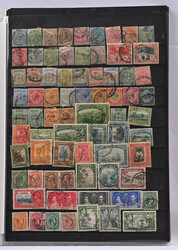 Stamp lot on stockpages starting from 1800s. A few pages with older ...