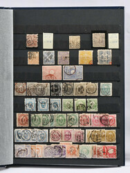 1872 onwards versatile **/*/o selection in a stockbook. Some better ...