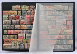 1872 onwards versatile **/*/o selection in a stockbook. Some better ...