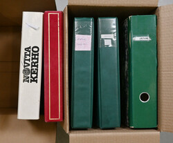 1876 - 2018 collection in five binders. Huge amount of material - ca. ...