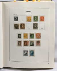 1868 - 2014 fine used basic collection in album with mounts and ...