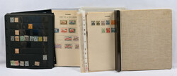 Versatile */**/o stamp lot up to 1967 in album on stockpages, on ...