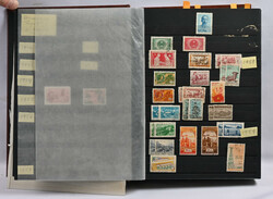 1955 - 2016 used collection / stock material in three stockbooks. ...
