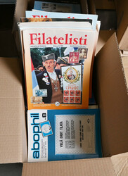Large and versatile assortment of philatelic literature and ...