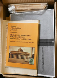 Large and versatile assortment of philatelic literature and ...