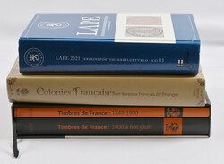 Three fine catalogues: LAPE 2021 specialized catalogue, Yvert & ...