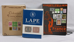 Three fine catalogues: LAPE 2021 specialized catalogue, Yvert & ...