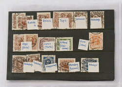 Russian stamps used in Estonia, an interesting selection on 11 ...