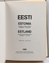 Four books related to Estonian philately: The excellent Hurt - Ojaste ...