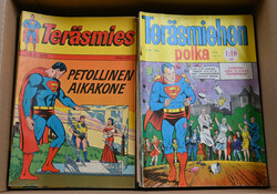 "Teräsmies", "Teräsmiehen Poika" and "Teräspoika" - a fine large ...