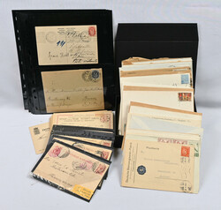 From 1800s onwards small interesting selection of various postal ...