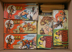 Tex willer narrow magazines lot (in Finnish). Over 50 issues from 2nd ...