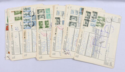 Parcel cards to foreign destinations, interesting selection of over ...