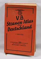 German road atlas “V.B. Strassen-Atlas von Deutschland”, ...