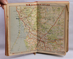 German road atlas “V.B. Strassen-Atlas von Deutschland”, ...