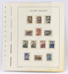 1936 - 1938 superb used and very fine used stamps on a beautiful ...