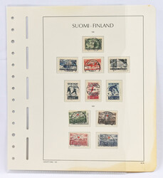 1938 - 1939 superb used and very fine used stamps on exceptionally ...