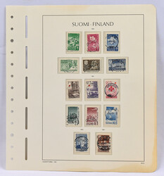 1950 - 1951 superb used and very fine used stamps, exceptionally fine ...