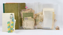 1912 - 1948 small collection of christmas seals and other envelope ...