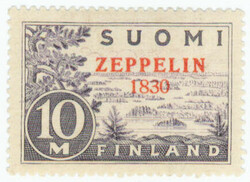 Zeppelin rare ERROR PRINT 1830, mint *