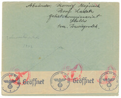 Letter to prisoner of war to Villähde prison camp 12.3.1942, sent ...