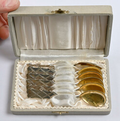 Lapland spoons, six silver spoons (813)