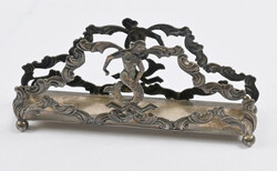 Napkin holder in silver (813), mermaid motif, year mark C6. Height ca ...