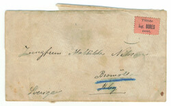 1900 s/s Bore wreck mail: a new year greeting on a cover to Sweden, ...