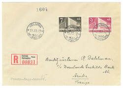 Issue 1930 pictorials 7 markka and 9 markka 15.12.1942 to Sweden, ...