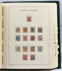 1875 - 1981 fine **/*/o collection in album with mounts and slipcase. ...