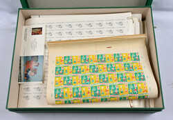 Christmas seal labels, large selection of scale proof sheets in a box ...