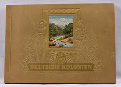 Collectible picture album “Deutsche Kolonien”. In fine condition, ...