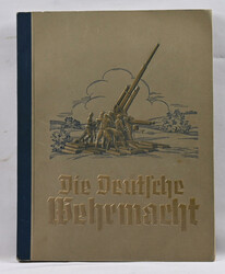 Collectible picture album “Die Deutsche Wehrmacht”. ...
