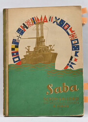 Collectible picture album “Saba Schiffsbilder mit Specialflaggen II ...
