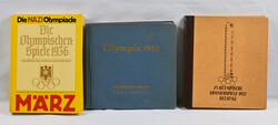 Olympics, two collectible picture books: “XV Olympische ...