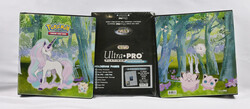 Two Pokemon albums + Ultra Pro Platinum pages (box of 100 pages)