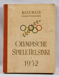Kosmos Helsinki collectible pictures in a bookAutomatically generated ...