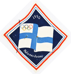 1940 Helsinki cloth and some other olympics material