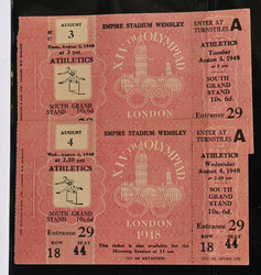 Olympics, selection of various items, eg. seven different pins, 1980 ...