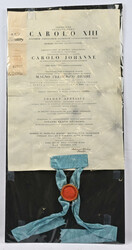 Doctor’s diploma of Johanni Elavo Arrhenius, 1817, from Uppsala ...