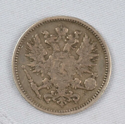 A GREAT RARITY: 1876 50 penni silver, kl 1?/1
