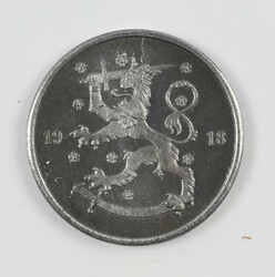 1918 5 penni iron, a rarity, kl 1+